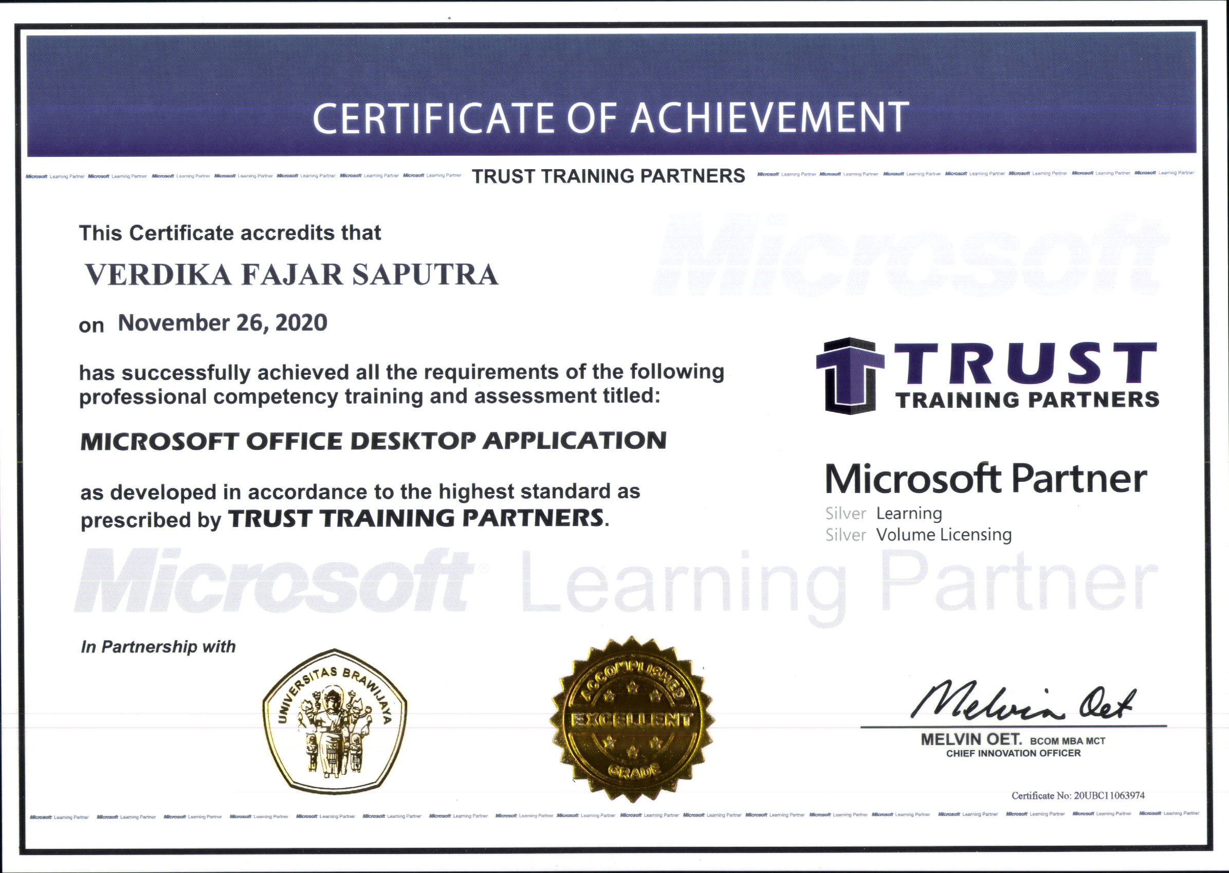 Microsoft Office Desktop Application